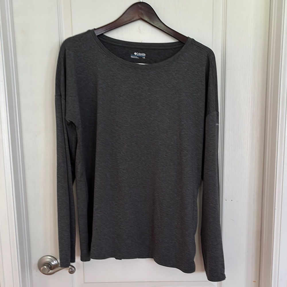 Columbia Men's Grey Long Sleeve Shirt